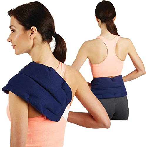 Carex Bed Buddy Back Wrap Microwaveable Heating Pad Moist Heating