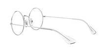 Load image into Gallery viewer, Ray-Ban RX6392 Metal Round Prescription Eyeglass Frames, Silver/Demo Lens, 53 mm
