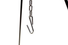 Load image into Gallery viewer, Stansport Cast Iron Camping Tripod for Outdoor Campfire Cooking Black, 13 lb
