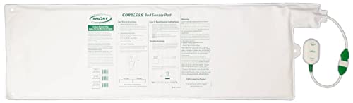 Replacement 10in x 30in Cordless Bed Sensor Pad by Smart Caregiver