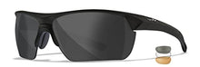 Load image into Gallery viewer, Wiley X Guard Advanced Sunglasses, ANSI Z87 Safety Glasses for Men and Women, UV Eye Protection for Shooting, Fishing, Biking, and Extreme Sports, Matte Black Frames, Changeable Grey, Clear, and Light
