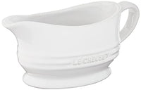 Le Creuset Stoneware Gravy Boat, 12 oz., White
