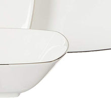 Load image into Gallery viewer, Mikasa Ridge Square Platinum 4-Piece Place Setting, Service for 1
