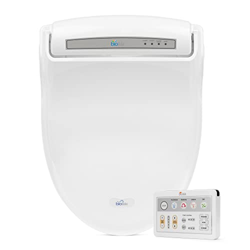 Bio Bidet by Bemis BB-1000W BB-1000 Bidet Toilet Seat, Adjustable Warm Water, Elongated, White