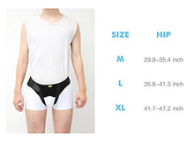 Load image into Gallery viewer, Tenbon Hernia Belt Truss for Single/Double Inguinal or Sports Hernia, Hernia Support Brace for Men for Women Pain Relief Recovery Strap with 2 Removable Compression Pads Comfortable Material
