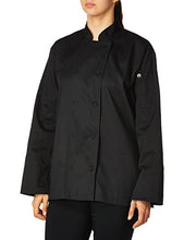 Load image into Gallery viewer, Chef Works womens Marbella Coat chefs jackets, Black, XX-Large US
