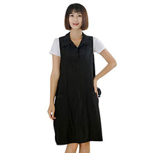 Load image into Gallery viewer, Oraunent Salon Smocks for Stylist Hairdresser Apron Salon Aprons with Pockets Jacket Apron Hair Cutting Workwear Black
