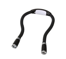 Load image into Gallery viewer, Huglight LED Light Handsfree Hug Neck Reading Book Light (Black)
