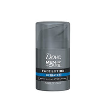 Load image into Gallery viewer, Dove Men + Care Face Lotion Hydrate with Broad Spectrum SPF 15, 1.69 Fl Oz
