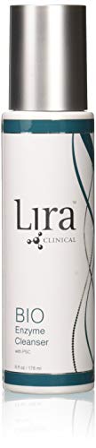 LIRA CLINICAL BIO Enzyme Cleanser with Plant Stem Cells - Delicate Face Cleanser Recommended For Sensitive and Dry Skin Types (6 Ounce / 278 Milliliter)