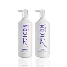 Load image into Gallery viewer, K I.C.O.N Drench Shampoo 33.8oz + Free Conditioner 33.8oz (Combo Set) by USA
