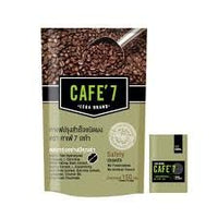 3 Pack (15g x 30 sachets) ; Caf 7 lega brand instant Coffee Mixed Powder, 3 in 1 ; By Taweekoon