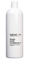 Label.m Honey and Oat Conditioner for Dry, Dehydrated Hair 33.8 Oz (1000 ml).