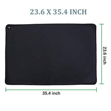 Load image into Gallery viewer, Grounding Mat,Universal Grounding Mat with Grounding Cord,Grounded Therapy,Conductive Leather Mat. (23.6x35.4 inch)
