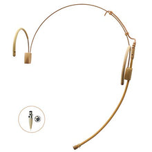 Load image into Gallery viewer, Pro Earhook Headset Headworn Omnidirectional Microphone JK MIC-J 060 Compatible with AKG Samson Wireless Transmitter - Mini XLR TA3F Plug

