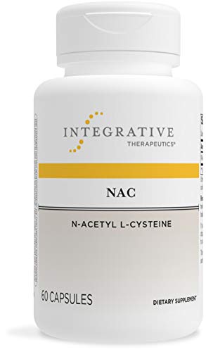Integrative Therapeutics - NAC (N-Acetyl L-Cysteine) - Vital Cellular Antioxidant Supplement - 60 Capsules