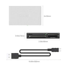 Load image into Gallery viewer, SmartMedia Card Reader Writer All-in-1 USB Universal Multi Card Adapter Slim Hub Read Smart Media, xD, SD, SDHC, SDXC, UHS-I, MMC, MS Pro Duo, CF, MD, Camera Flash Memory Cards For Windows, Mac, Linux
