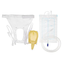 Load image into Gallery viewer, HEALLILY Female Urine Bag Urinal Collector Anti Allergic Medical Liquid Urine Bag Wearable Urinal System for Women Ladies
