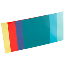 Load image into Gallery viewer, Neewer 12x12inches/30x30centimeters 4-Color Correction Gels Light Filter Transparent Film Sheet for Flash Strobe: Red Yellow Green Blue

