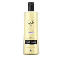 Neutrogena Fragrance-Free Lightweight Body Oil for Dry Skin, Sheer Moisturizer in Light Sesame Formula, 8.5 Fl Oz