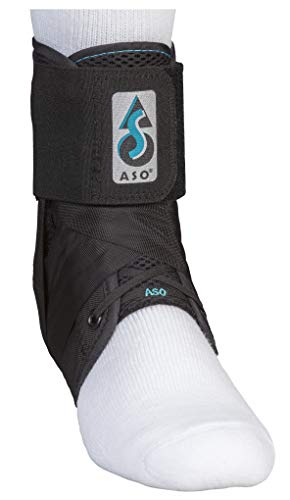 Med Spec ASO Ankle Stabilizer, Black, XX-Large