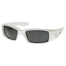 Load image into Gallery viewer, Locs - White OG Gangsta Square Hardcore Locs Sunglasses (White)

