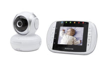 Load image into Gallery viewer, motorola MBP33S Wireless Video Baby Monitor with 2.8-Inch Color LCD, Zoom and Enhanced Two-Way Audio
