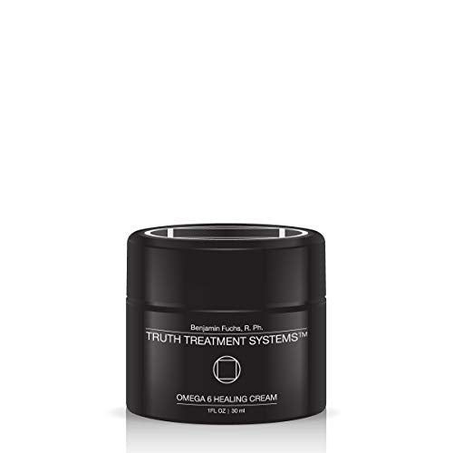 Omega 6 Healing Cream (15ML) by Benjamin Knight R.Ph. Truth Treatment Systems  Skin Repairing Balm with Vitamin C - Helps Prevent Scars - Rich Hydrating Lotion