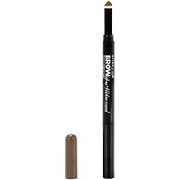 Maybelline Brow Define and Fill Duo 2-in-1 Defining Pencil with Filling Powder, Medium Brown, 0.021 Ounce