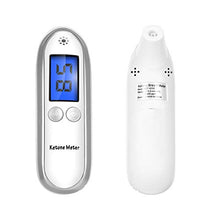 Load image into Gallery viewer, Ketone Breath Tester Meter,Ketosis breathalyzer for Testing ketosis with 10pc Mouthpieces(White)
