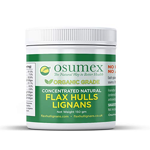 Concentrated Organic Natural Flax Hulls (Lignans)
