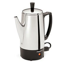 Load image into Gallery viewer, Presto 02822 6-Cup Stainless-Steel Coffee Percolator
