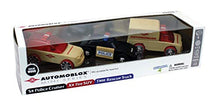 Load image into Gallery viewer, Automoblox Mini Rescue Pack  Wooden Mix-and-Match Vehicles  Build and Rebuild  Ages 4+
