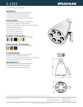 Load image into Gallery viewer, Speakman S-2252-MB Signature Brass Icon Anystream High Pressure Adjustable Shower Head, Matte Black
