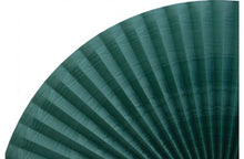 Load image into Gallery viewer, Neat Pleats Decorative Fan, Hearth Screen, or Overdoor Wall Hanging - L208 - Moire: Teal
