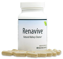 Load image into Gallery viewer, Renavive - Natural Kidney Cleanse | Eliminate &amp; Protect Against Kidney Stones | Flush Impurities &amp; Clear System | Support Kidney Health &amp; Function | Chanca Piedra, Celery Seed &amp; More | 60 Capsules
