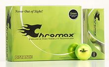 Load image into Gallery viewer, Chromax High Visibility Distance Golf Balls 6-Pack - Green
