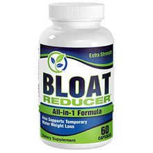 Load image into Gallery viewer, Bloat Reducer (All-in-1) Relief Cleanse Support Supplement / Pills / Bloating Relief Formula / Bloat Supplements / Easy to Swallow 60 Capsules
