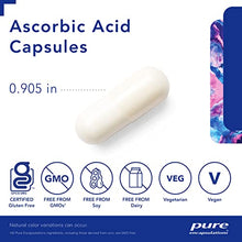 Load image into Gallery viewer, Pure Encapsulations Ascorbic Acid Capsules | Vitamin C Supplement for Antioxidant Defense, Immune Support, and Vascular Integrity* | 90 Capsules
