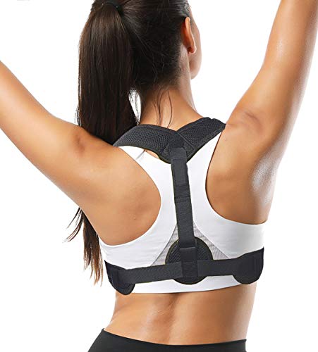 Advanced Posture Corrector by Back Brace Solutions. Improve Your Posture, Feel The Amazing Benefits/Pain Relief. Unisex Support, Eliminate Bad Posture, Slouching, and Hunching (UNIVERSAL)