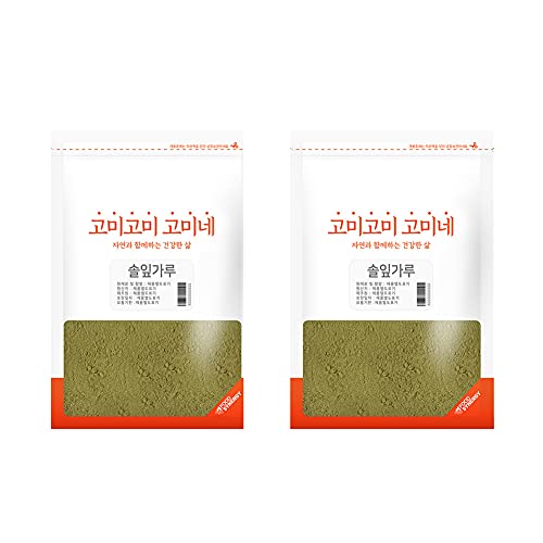Gomine Korean Pine Needle Powder, 600g x 2, Ready to Eat, Great with Shakes & Oatmeals, ????