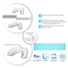 Load image into Gallery viewer, The ConfiDental - Pack of 5 Moldable Mouth Guard for Teeth Grinding Clenching Bruxism, Sport Athletic, Whitening Tray, Including 3 Regular and 2 Heavy Duty Guard (3 (lll) Regular 2 (II) Heavy Duty)
