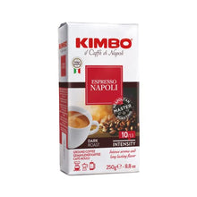 Load image into Gallery viewer, 2 Pack - Kimbo Napoletano Ground Espresso - 8.8oz. Pack
