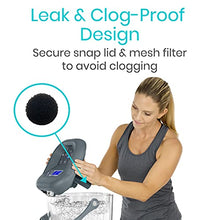 Load image into Gallery viewer, Vive Cold Therapy Machine - Large Ice Cryo Cuff - Flexible Cryotherapy Freeze Kit System Fits Knee, Shoulder, Ankle, Cervical, Back, Leg, Hip and ACL - Wearable Adjustable Wrap Pad - Cooler Pump
