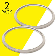 Load image into Gallery viewer, Impresa 9 Inch Fagor Pressure Cooker Replacement Gasket (Pack of 2) - Fits Many Fagor Stovetop Models (Check Description for Fit)
