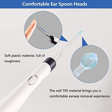 Load image into Gallery viewer, Automatic Ear Wax Removal Kit with LED Light 4 Size Head Electric Ear Cleaner for Adults and Kids Ear Wax Vacuum Suction Device (Black)
