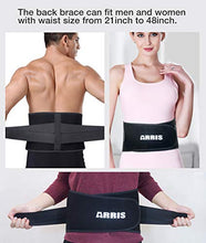 Load image into Gallery viewer, Ice Pack for Lower Back Pain Relief/Back Wrap with Ice Packs for Lower Back Injuries, Sciatica, Coccyx, Scoliosis Herniated Disc - Adjustable Lumbar Support w/Hot Cold Therapy Wrap for Men Women
