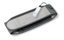 Load image into Gallery viewer, Beurer Portable, Wireless, Heating Belt Pad with Convenient Storage Bag, Rechargeable for Indoor and Outdoor Use, Pain Relief, Dark Grey, 16 Oz
