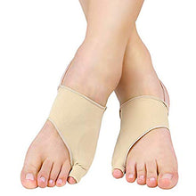 Load image into Gallery viewer, Tailors Bunion Corrector Pinky Toe Pain Relief Pad Soft Silicone Gel Bunion Pads with Anti-Slip Strap, Little Toe Cushions Spacer Guard Bunionette Corrector for Calluses, Blisters, Corns
