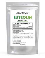 ePothex Pure Luteolin Powder 24 Grams, Brain and Nervous System Support, Promotes Immune Functionality, Anti Inflammatory, Maximum Absorption
